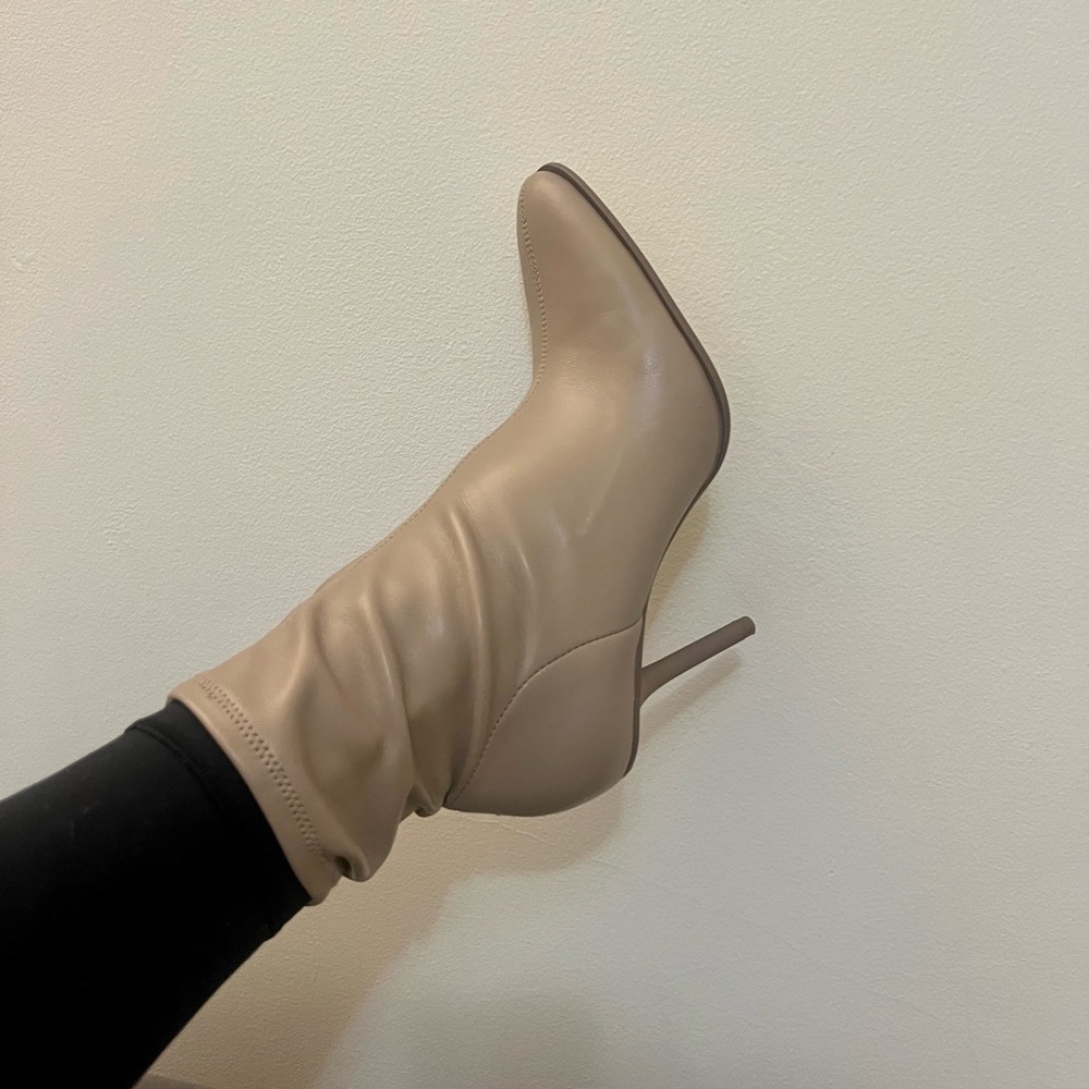 Zara booties— never worn. Slip on.